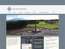 Tablet Screenshot of eastwestpetroleum.ca